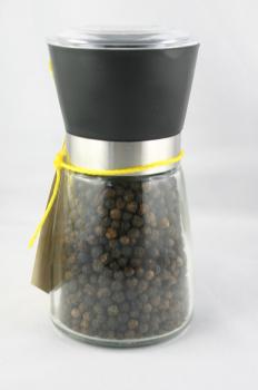 Gewürzmühle mit 70g Pfefferkörner schwarz